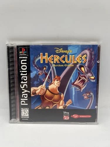 Hercules Action Game PS1 PlayStation 1 Complete CIB