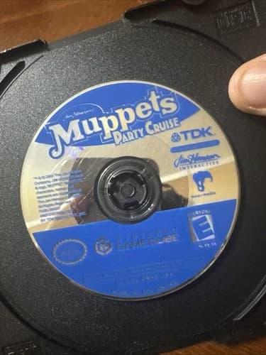Muppets Party Cruise GameCube Disc Only Tested!