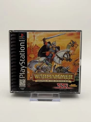 Warhammer: Shadow of the Horned Rat (Sony PlayStation PS1 1996) Complete -Tested