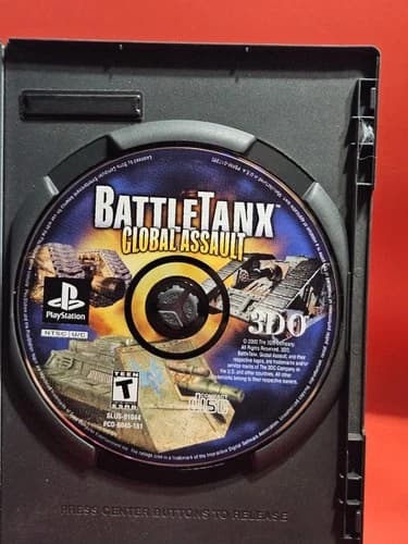 BattleTanx Global Assault PlayStation 1 PS1 Disc Only