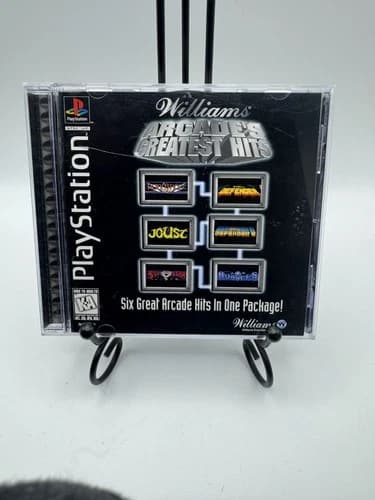 Williams Arcade's Greatest hits PlayStation PS1 Complete CIB Tested Working