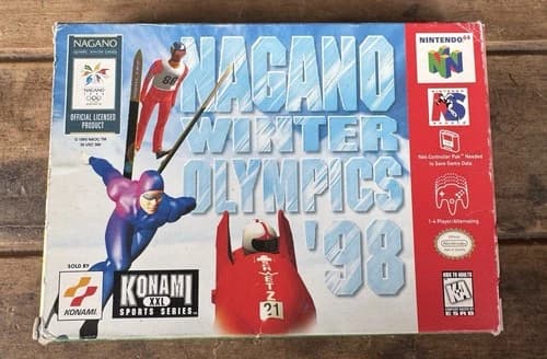 Nagano Winter Olympics ‘98 N64 CIB Authentic Tested Free Shipping!