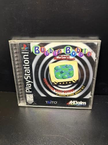 Bubble Bobble: Rainbow Islands Sony PlayStation 1 PS1 Complete