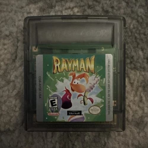 Rayman Nintendo Game Boy Color 2000 Video Game Cartridge - Tested