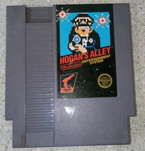 Nintendo Hogan's Alley for Nintendo NES Video Game Cartridge Only Ships Free!