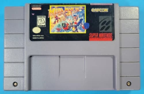 Mega Man X3 SNES Super Nintendo 1997 Authentic Tested
