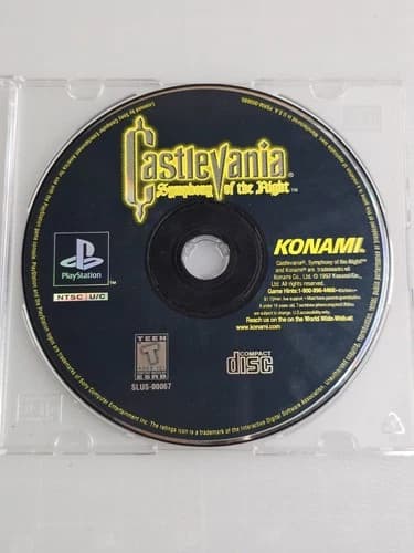 VTG 1997 DISC ONLY Castlevania: Symphony of the Night Sony PlayStation 1 PS1