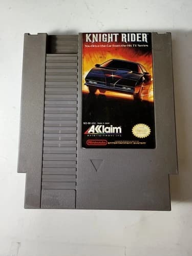 Knight Rider NES Nintendo Entertainment System 1989 Cartridge - TESTED