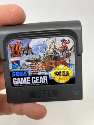 Hook - Sega Game Gear game - Cartridge Only Authentic Tested