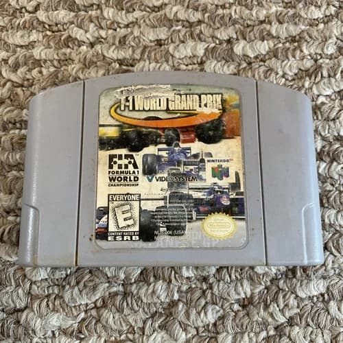 F-1 World Grand Prix N64 Nintendo 64, 1998 - Tested