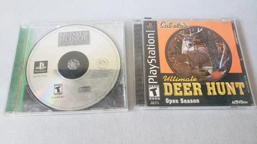 Medal Of Honor Underground PS1 Sony PlayStation One Plus Ultimate Deer Hunt