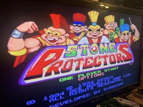 Stone Protectors (Super Nintendo Entertainment System, 1994) SNES Tested