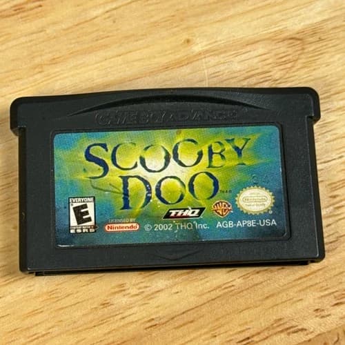 Scooby Doo GBA (Nintendo Game Boy Advance) - Authentic - Tested