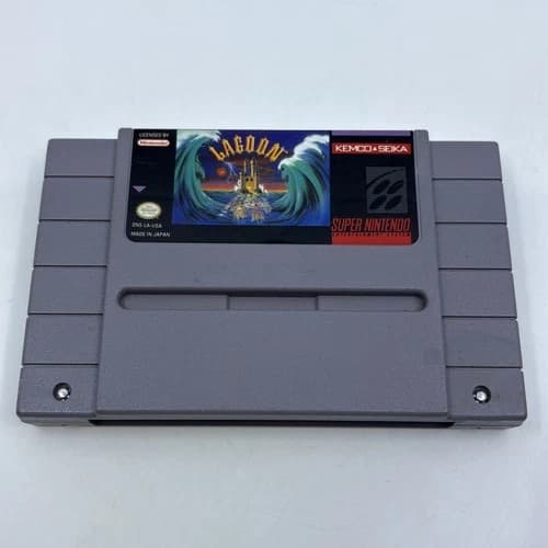 Lagoon (Super Nintendo Entertainment System, 1991) SNES Cartridge Only - TESTED!