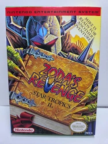 Zoda's Revenge: Star Tropics II for NES CIB WORKING