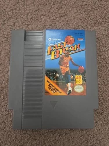 Magic Johnson's Fast Break (Nintendo Entertainment System, 1990)