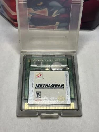 Metal Gear Solid Nintendo GameBoy Color GBC Cartridge Authentic Best Price here