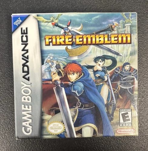Fire Emblem Nintendo GBA Game Boy Advance Box And Manual