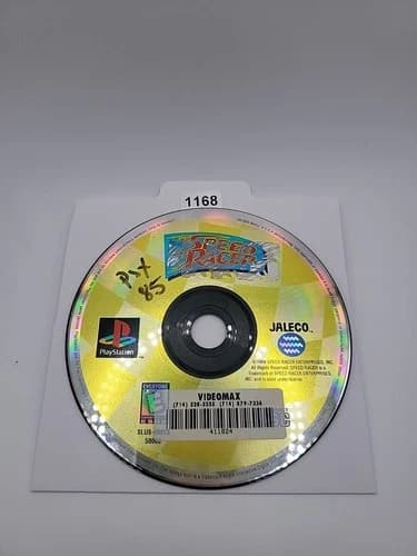 Speed Racer - Loose Sony PS1 Playstation 1 Disc Only