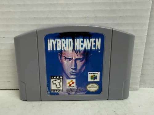 Hybrid Heaven Nintendo N64 Video Game Authentic Cartridge Only