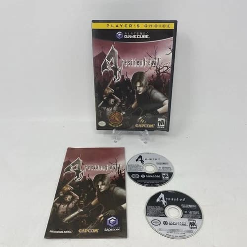 GameCube Resident Evil 4 Nintendo Complete EUC