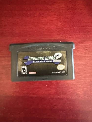 Nintendo Advance Wars 2 Black Hole Rising Game Boy Advance Cartridge Tested