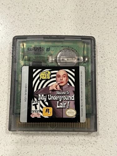 Austin Powers Welcome to My Underground Lair Nintendo GameBoy Color GBC
