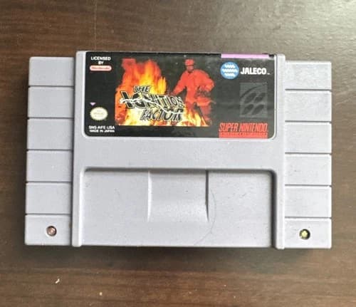 The Ignition Factor Super Nintendo SNES- Authentic & Tested! Excellent Condition