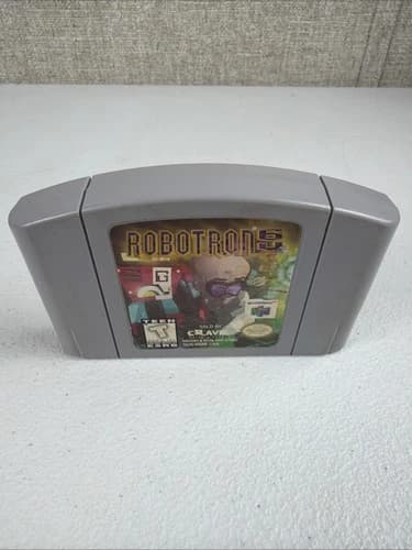 Robotron 64 (Nintendo 64, N64) Authentic & Tested Cartridge