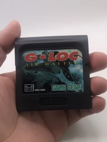 G-Loc Air Battle Sega Game Gear Tested Working