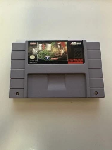 Frank Thomas Big Hurt Baseball (Super Nintendo Entertainment System, 1995 Tested