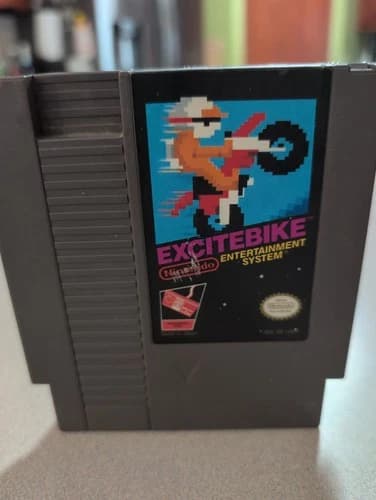 Nintendo Entertainment System NES Excitebike Excite Bike Tested