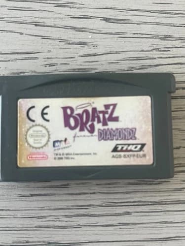 NINTENDO GAMEBOY ADVANCE GAME CARTRIDGE . TESTED . BRATZ FOREVER DIAMONDZ