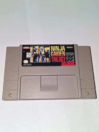 Ninja Gaiden Trilogy Super Nintendo SNES Authentic