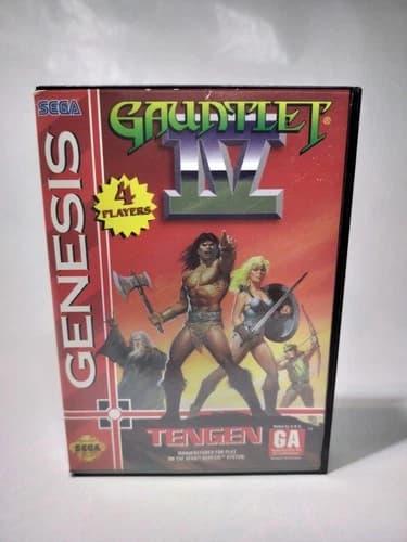 Gauntlet IV (Sega Genesis, 1993) CIB tested and working