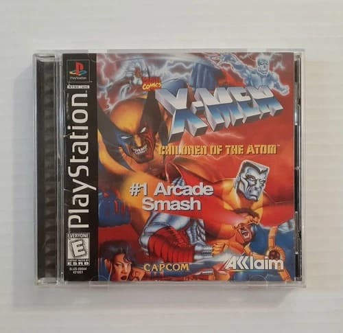 Playstation 1 X-MEN Children of the Atom Complete CIB PS1