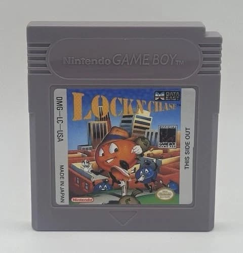 Lock N' Chase (Nintendo Gameboy, 1990) Cartridge Only Tested