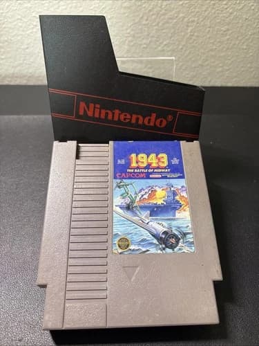 1943: The Battle of Midway (Nintendo NES, 1988) Cart Only Tested Working