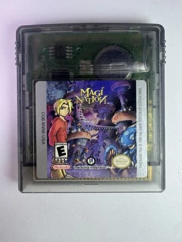 Magi-Nation (Nintendo Game Boy Color GBC) Tested - Authentic
