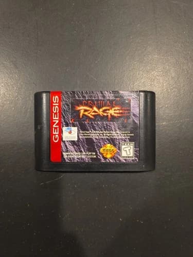 Primal Rage (Sega Genesis, 1995) Cart Only. Tested & Works!