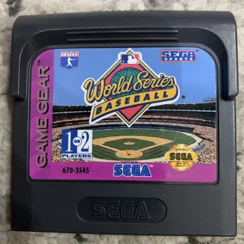 World Series Baseball (SEGA Game Gear) Authentic Cartridge Only