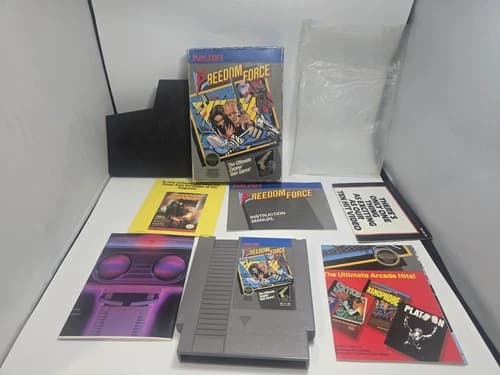 Freedom Force ( Nes Nintendo Entertainment System, 1988) CIB Complete Tested