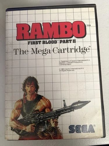 Rambo First Blood Part 2 Sega Master System