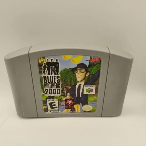 Blues Brothers 2000 For Nintendo 64 N64 Tested Authentic
