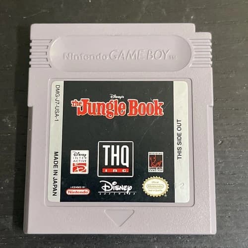 The Jungle Book [Nintendo Game Boy - DMG-J7-USA-1] Cartridge Only