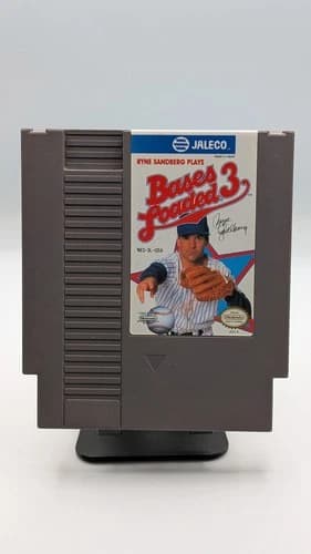 Ryne Sandberg Plays Bases Loaded 3 (Nintendo Entertainment System, 1991) Tested
