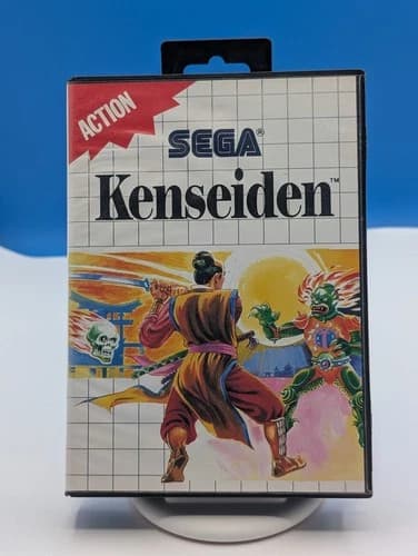 Kenseiden for Sega Master System 1988 Complete CIB Case Manual Tested