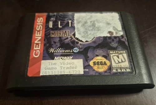 Ultimate Mortal Kombat 3 - Sega Genesis 1996 - cartridge only - tested, working