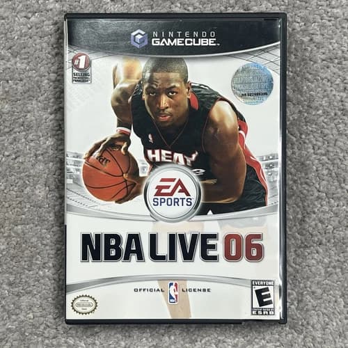 NBA Live 06 Nintendo GameCube Basketball CIB Complete With Manual Tested