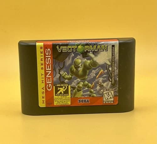 Vectorman Sega Genesis 1995, Authentic, Tested, Working